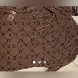 Like new MARINE SERRE Brown Moonogram top